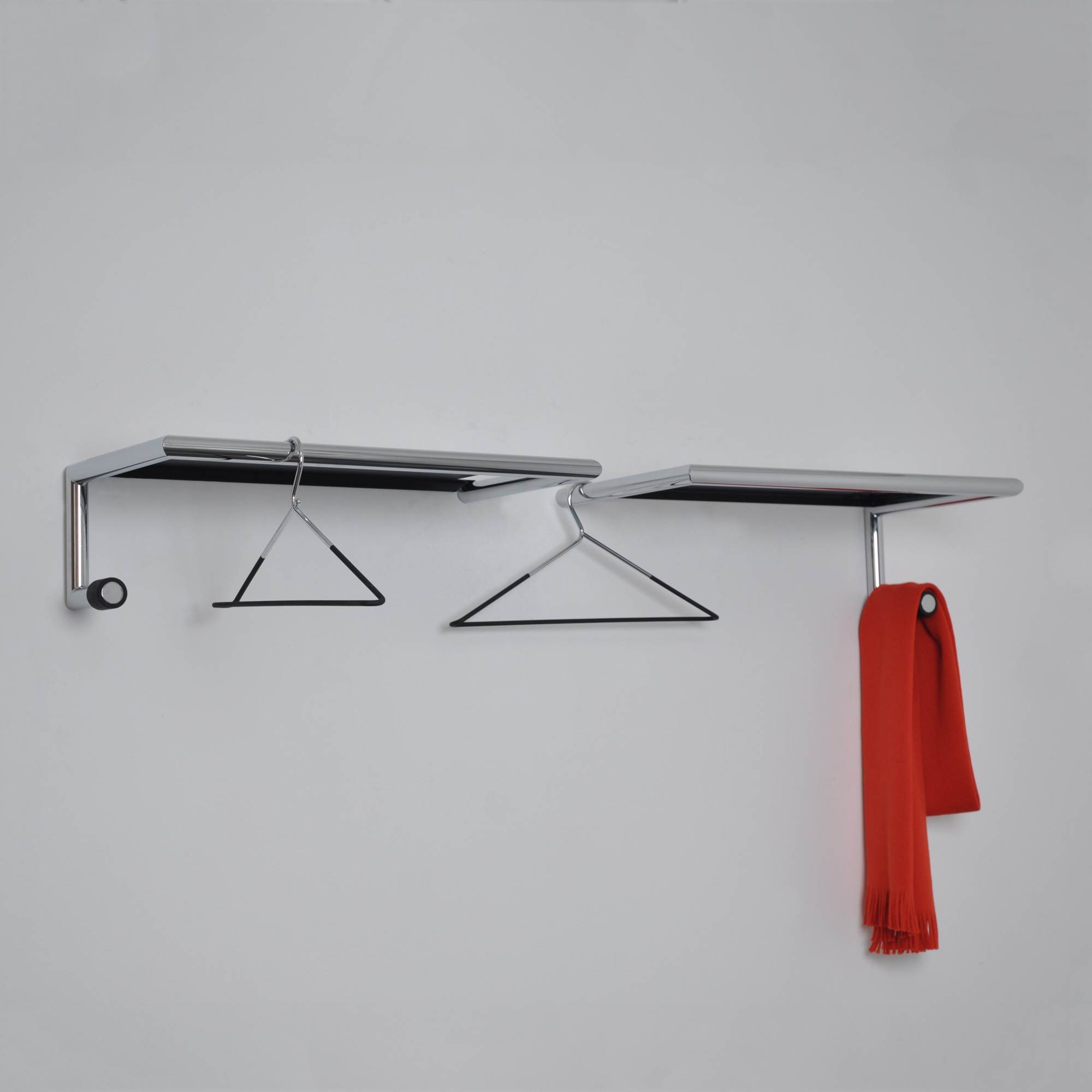 Link 55 Coat rack with hat shelf Mox