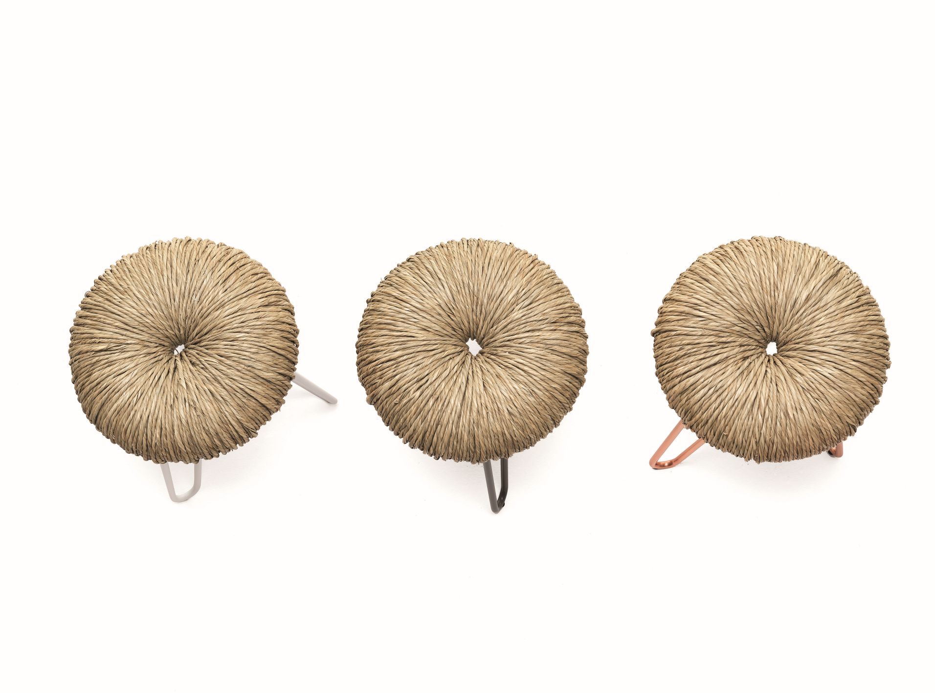 Donut Stool grey H45cm Mogg