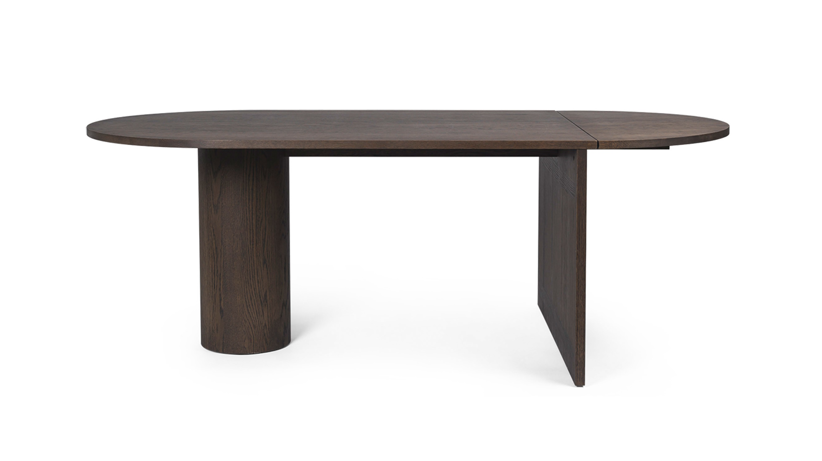 Pylo Dining Table Dark Stained Oak Ferm Living