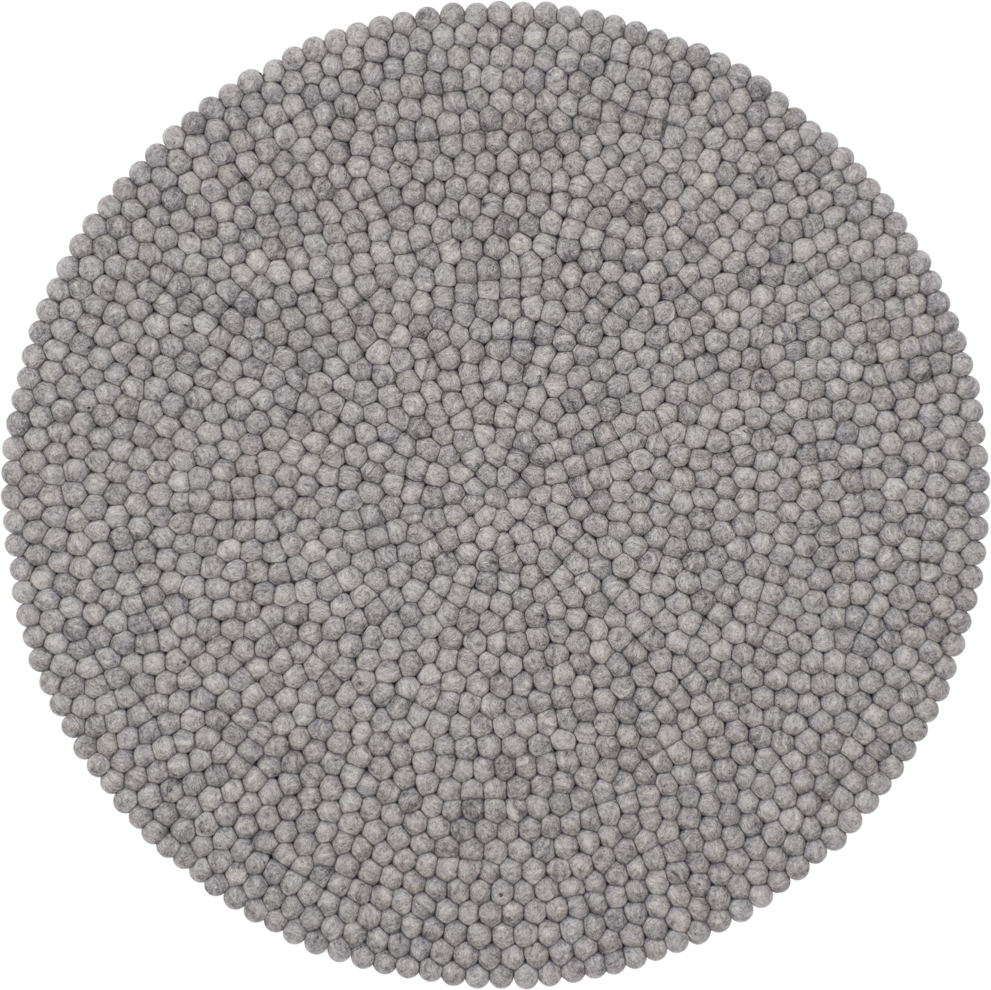 Felt ball Carpet round 140 cm myfelt Carl