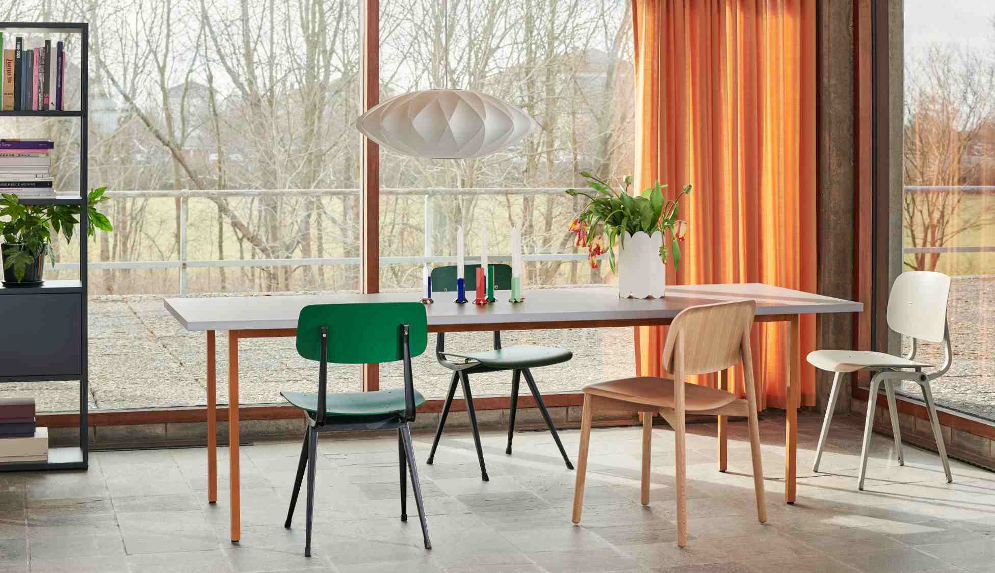  Two Colour Table Table Length 160 cm Hay