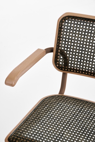 S 64 V Tubular steel classic cantilever chair Thonet