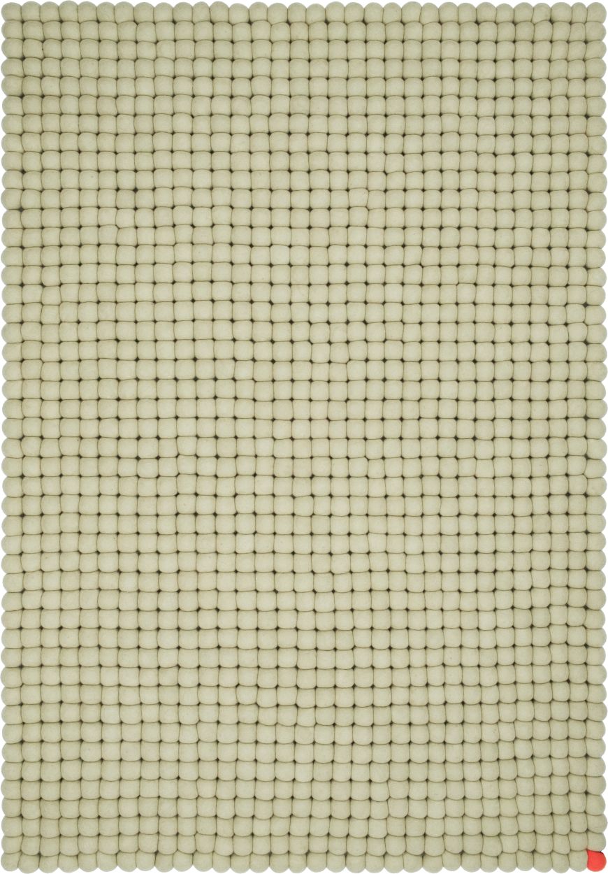 Big One Rectangular Felt carpet 200 x 300 cm myfelt Green beige