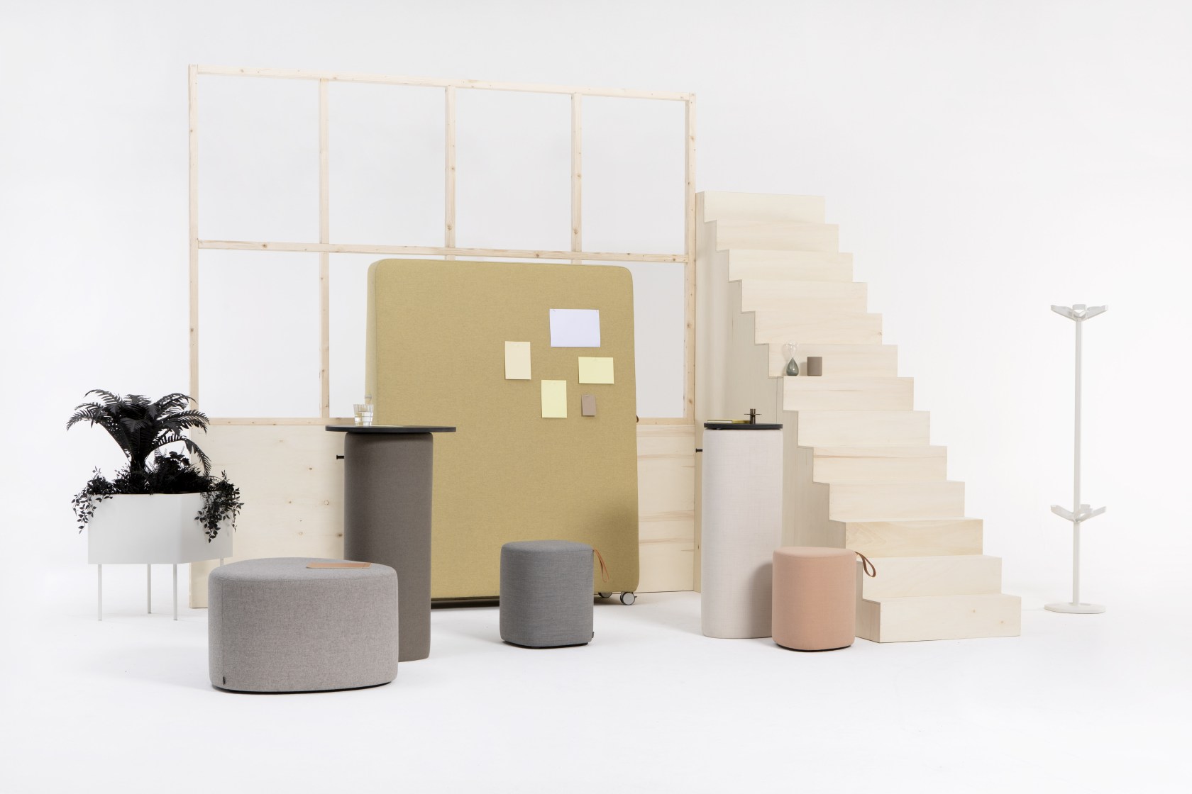  Pully Square Stool Cascando 