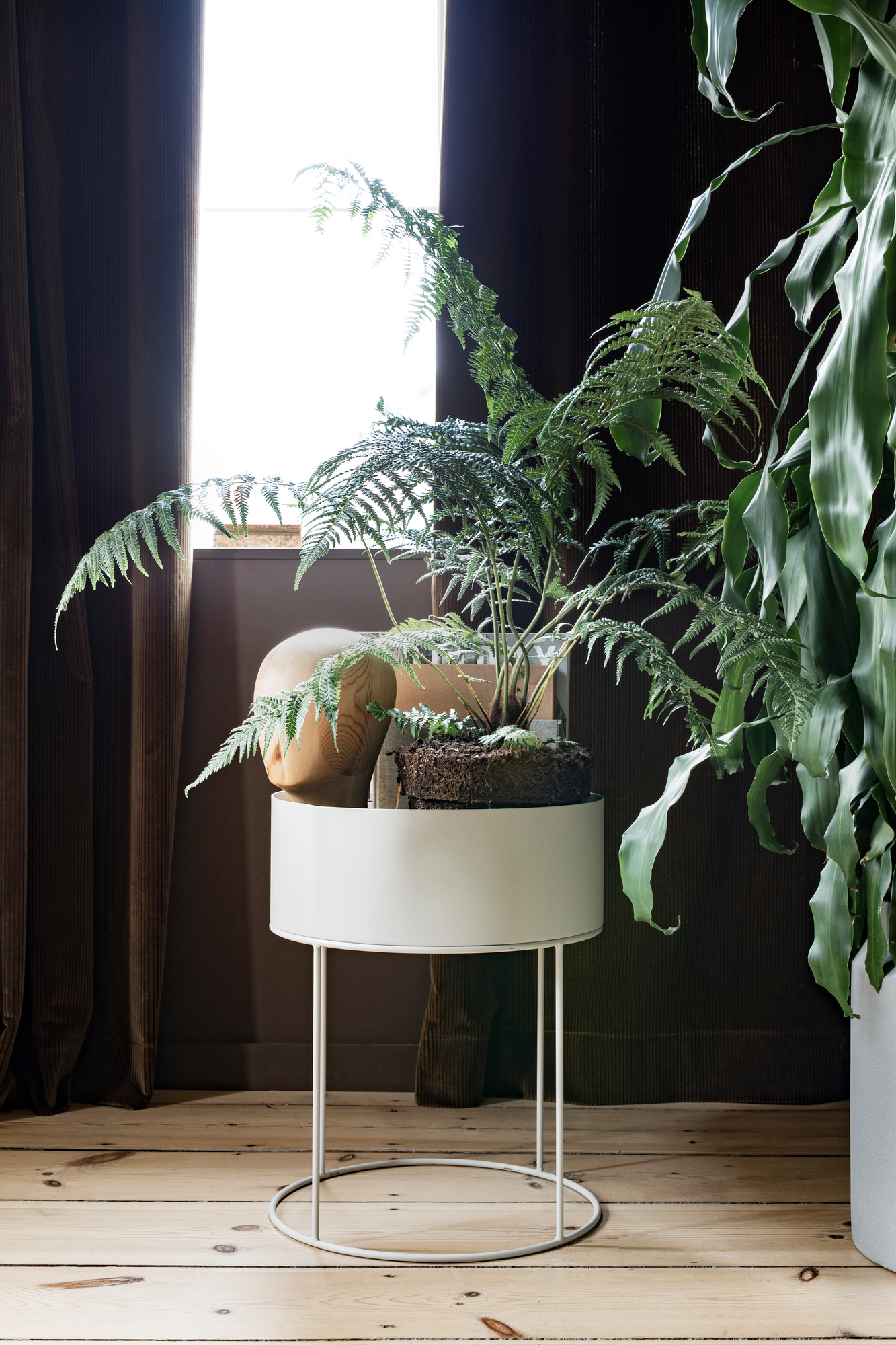 Plant Box round Ferm Living SINGLE PIECES