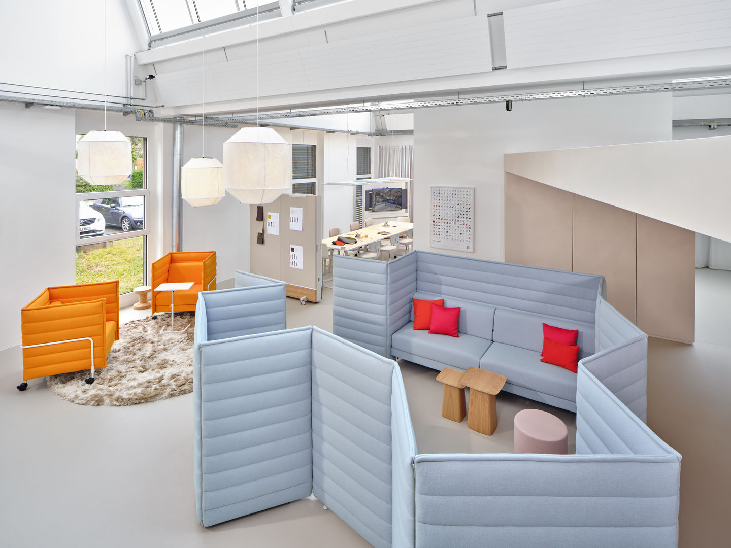 Alcove Plus 2-piece screen Vitra