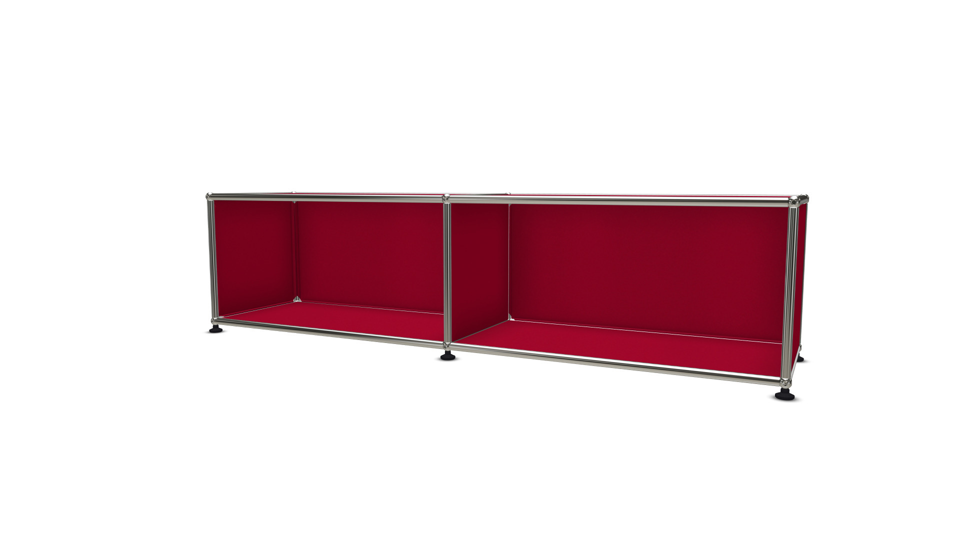 USM Haller Lowboard offen rot