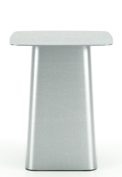 Metal Side Table Small Galvanised Outdoor Vitra