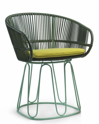 Circo Dining Chair Outdoor ames Olive green / Pastel green