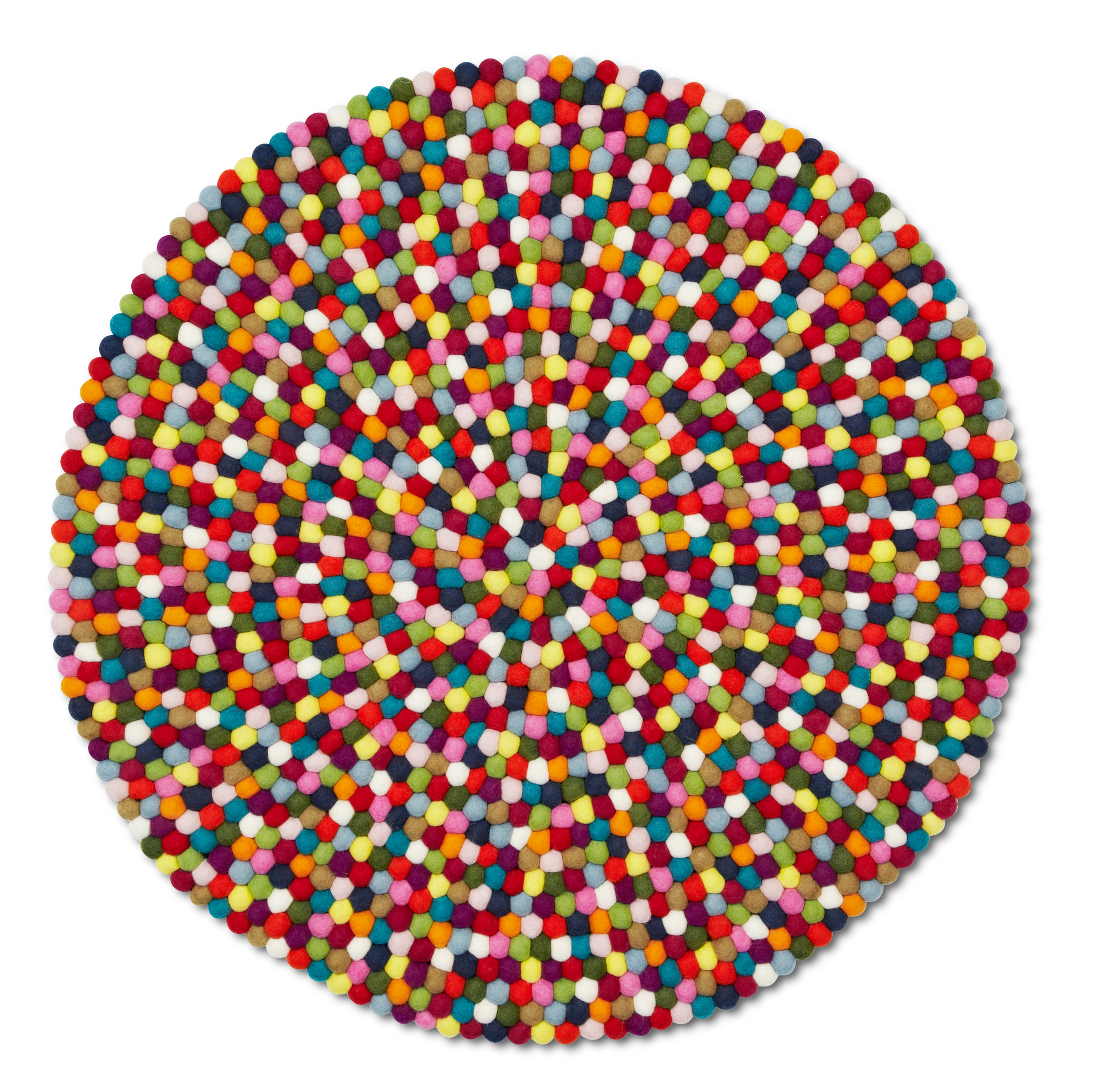 Pinocchio Carpet Ø 90 cm Hay