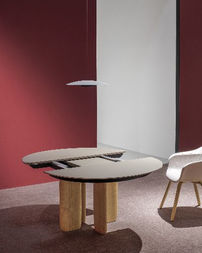 Pala Extendable table / Dining table Kristalia