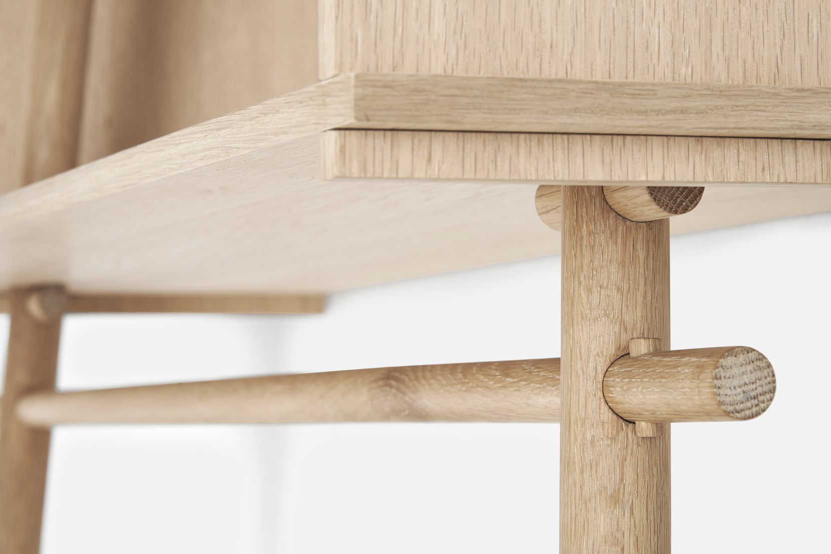 Töjbox Wardrobe Woud Wx80 cm oak black