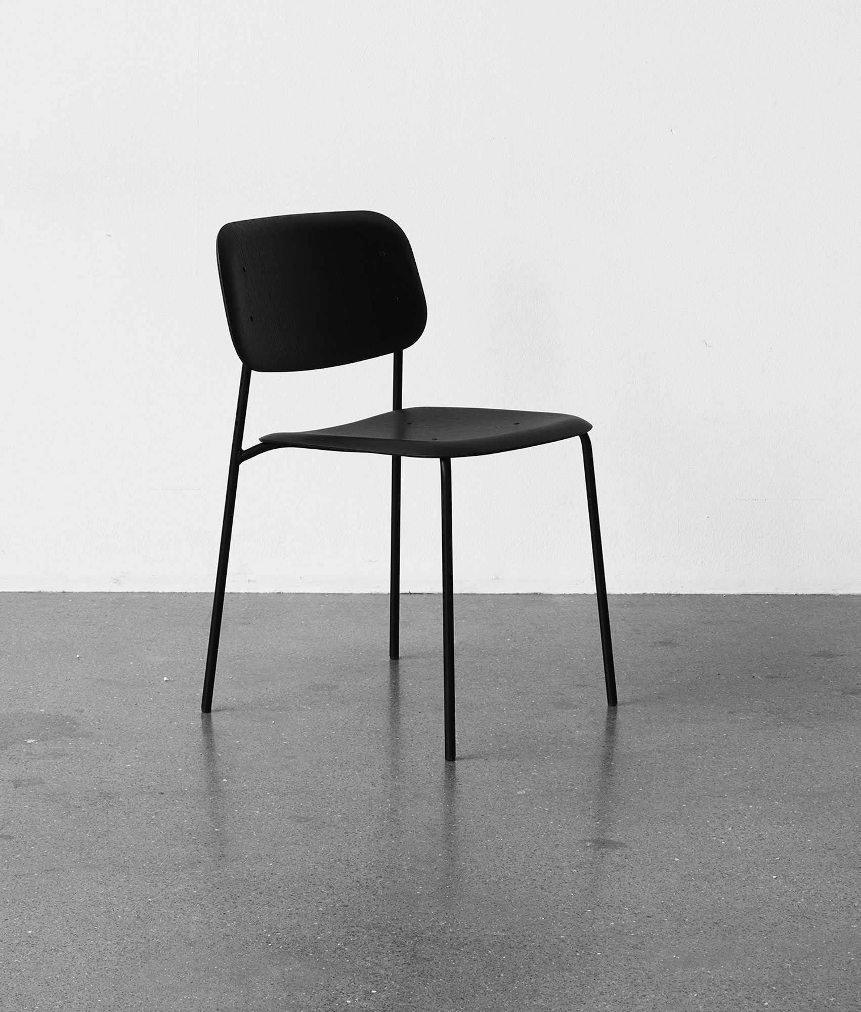 Soft Edge Chair Stuhl Hay-Soft Eiche schwarz gebeizt