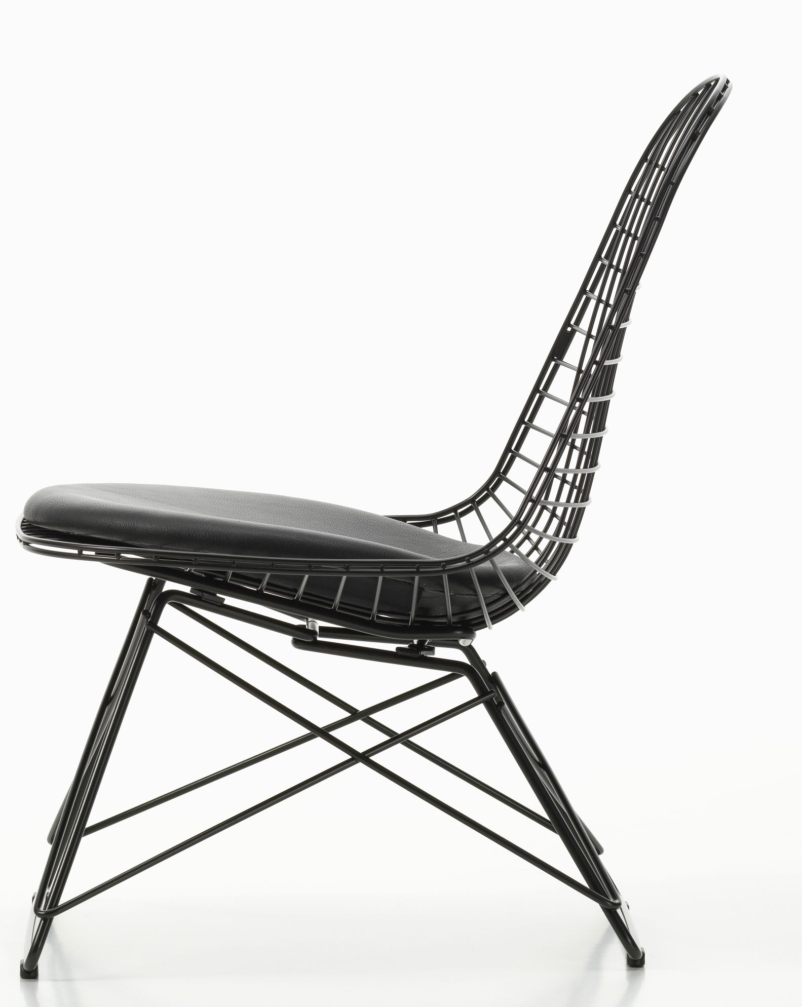 LKR-5 Wire Chair Chair with Seat Cushion Vitra