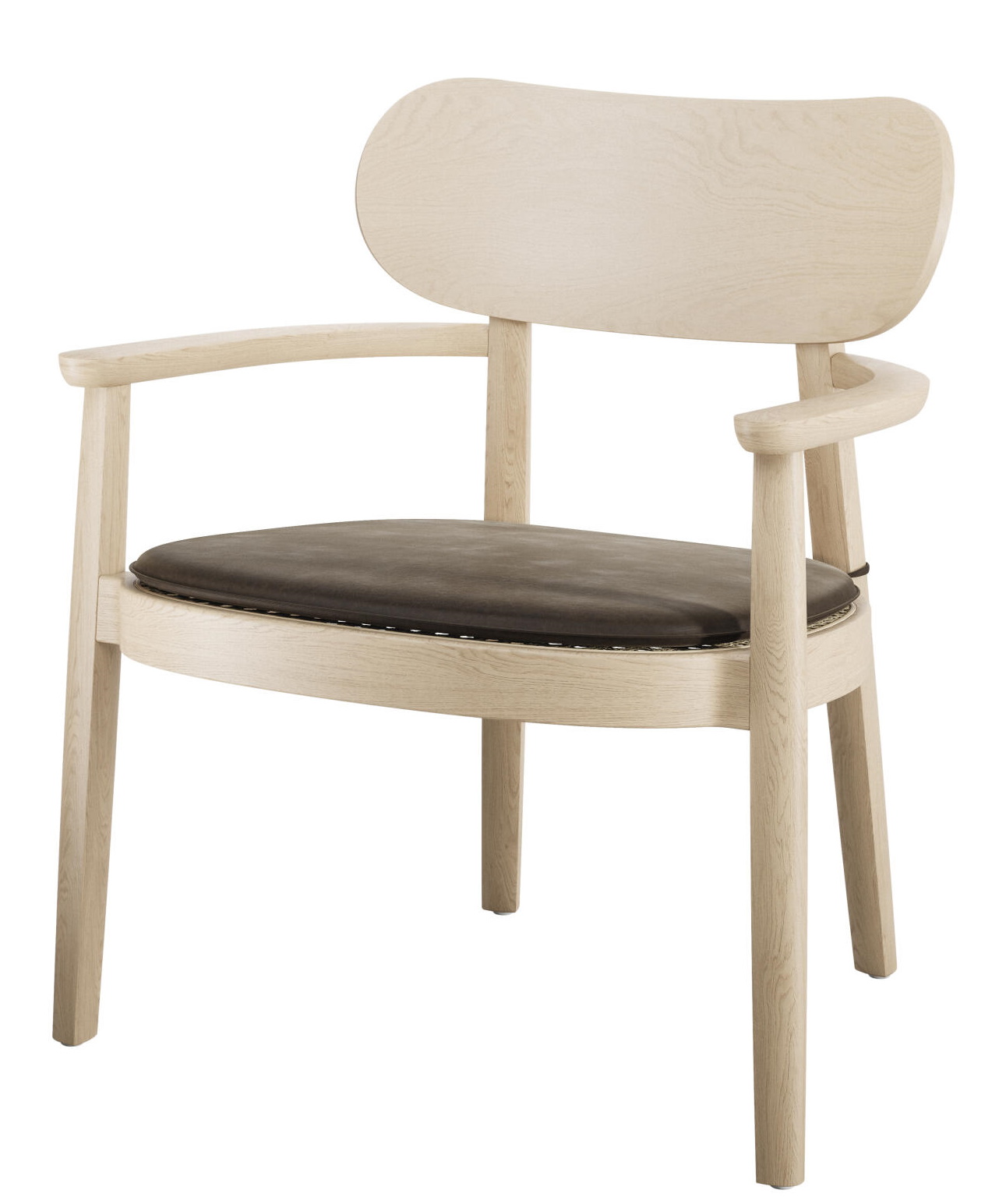Upholstery 119 PA for wooden armchair with armrests Thonet 