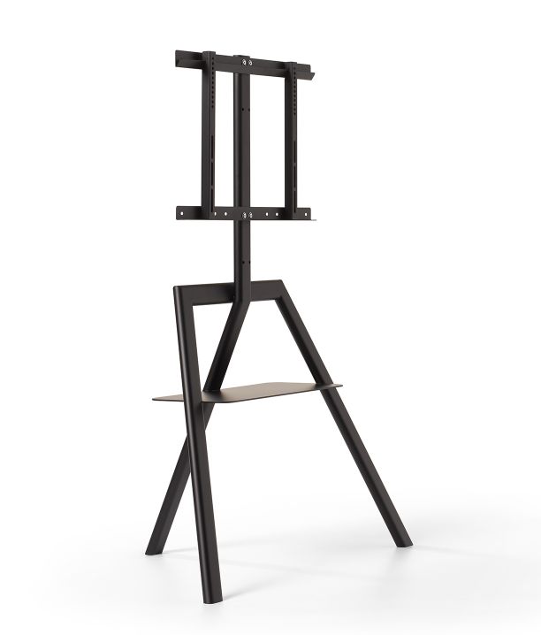 Cartesio Multimedia Stand black Opinion Ciatti