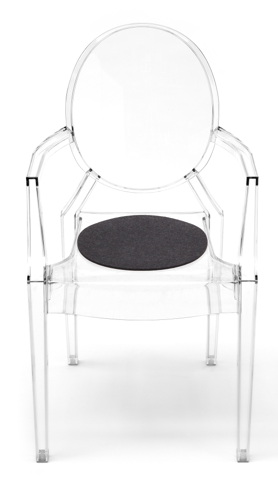Seat pad - Felt pad für den Louis Ghost Stuhl von Hey Sign