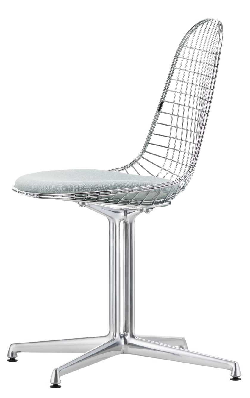 DKL-5 Wire Chair with seat cushion Vitra
