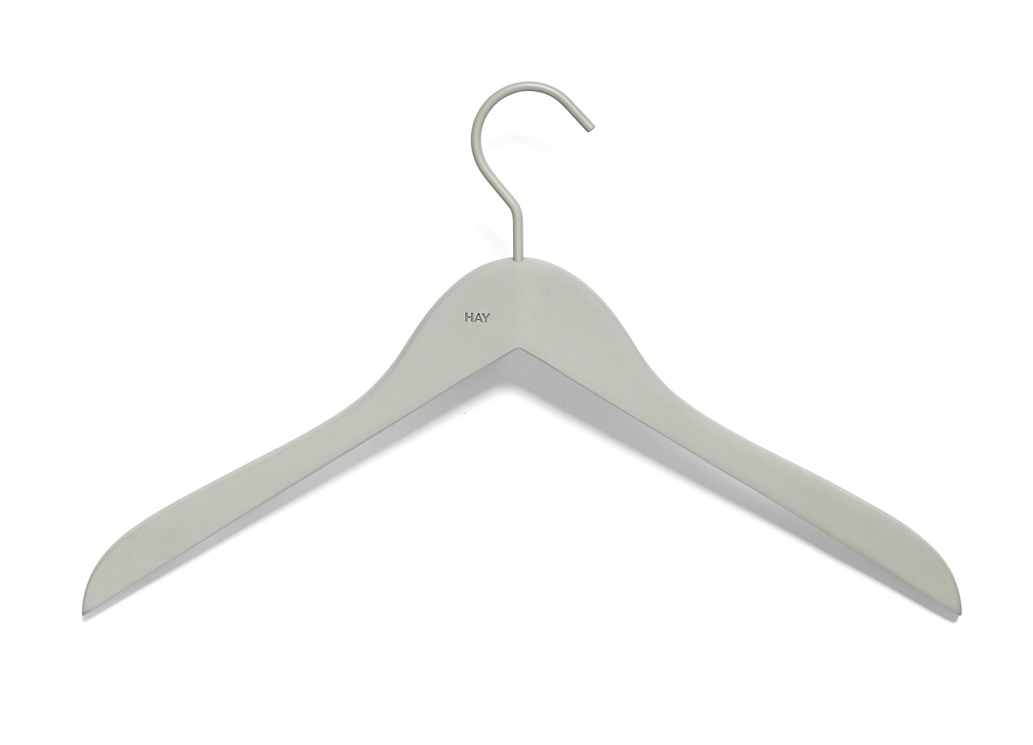 Soft Coat Hanger Wide 44 coat hanger set of 4 Hay 