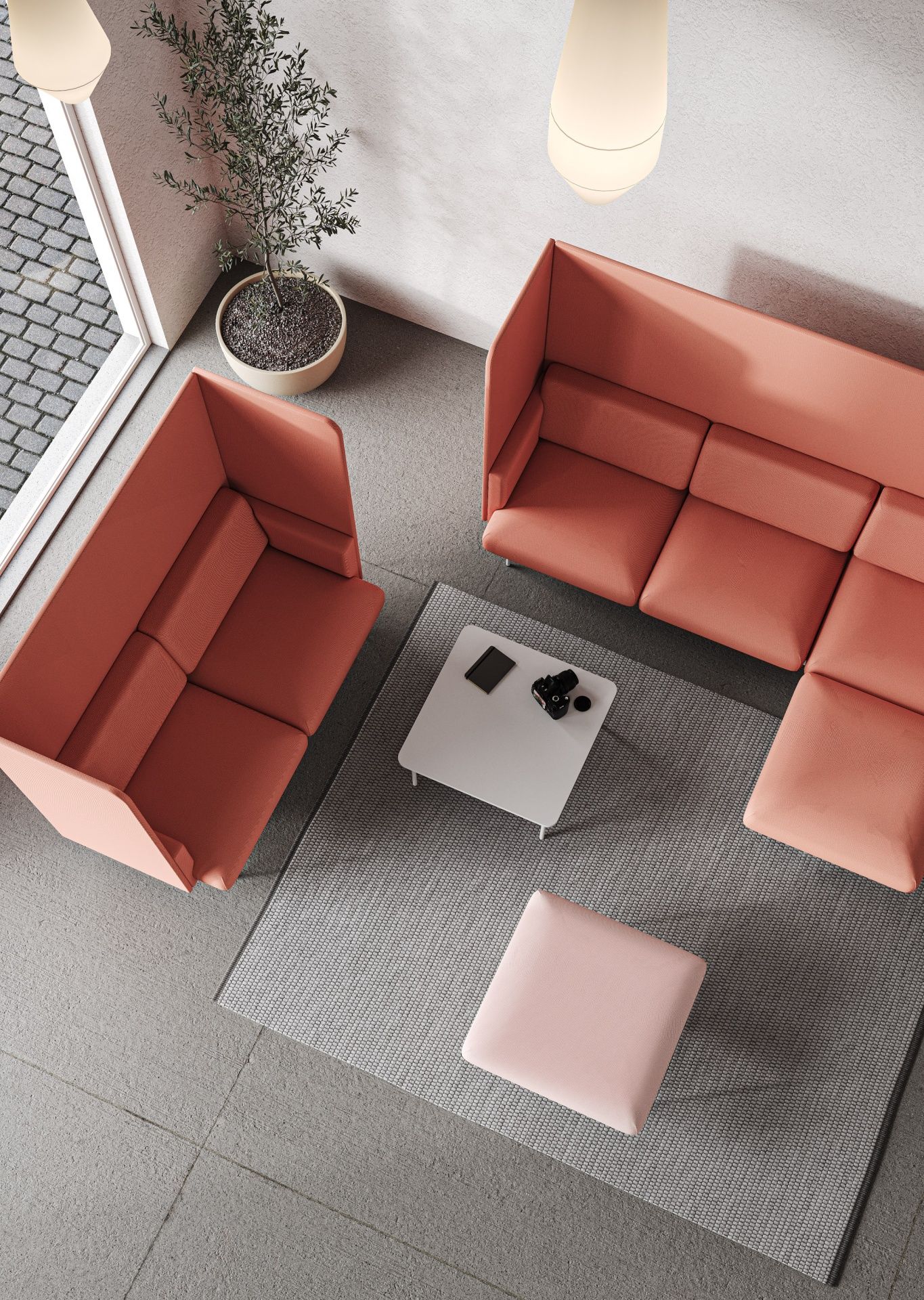 fora FR 100 Ottoman / stool Bejot