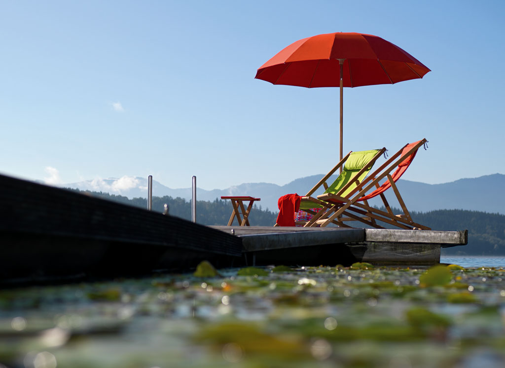 Cabin Outdoor Lounger Basic Fir Weishäupl