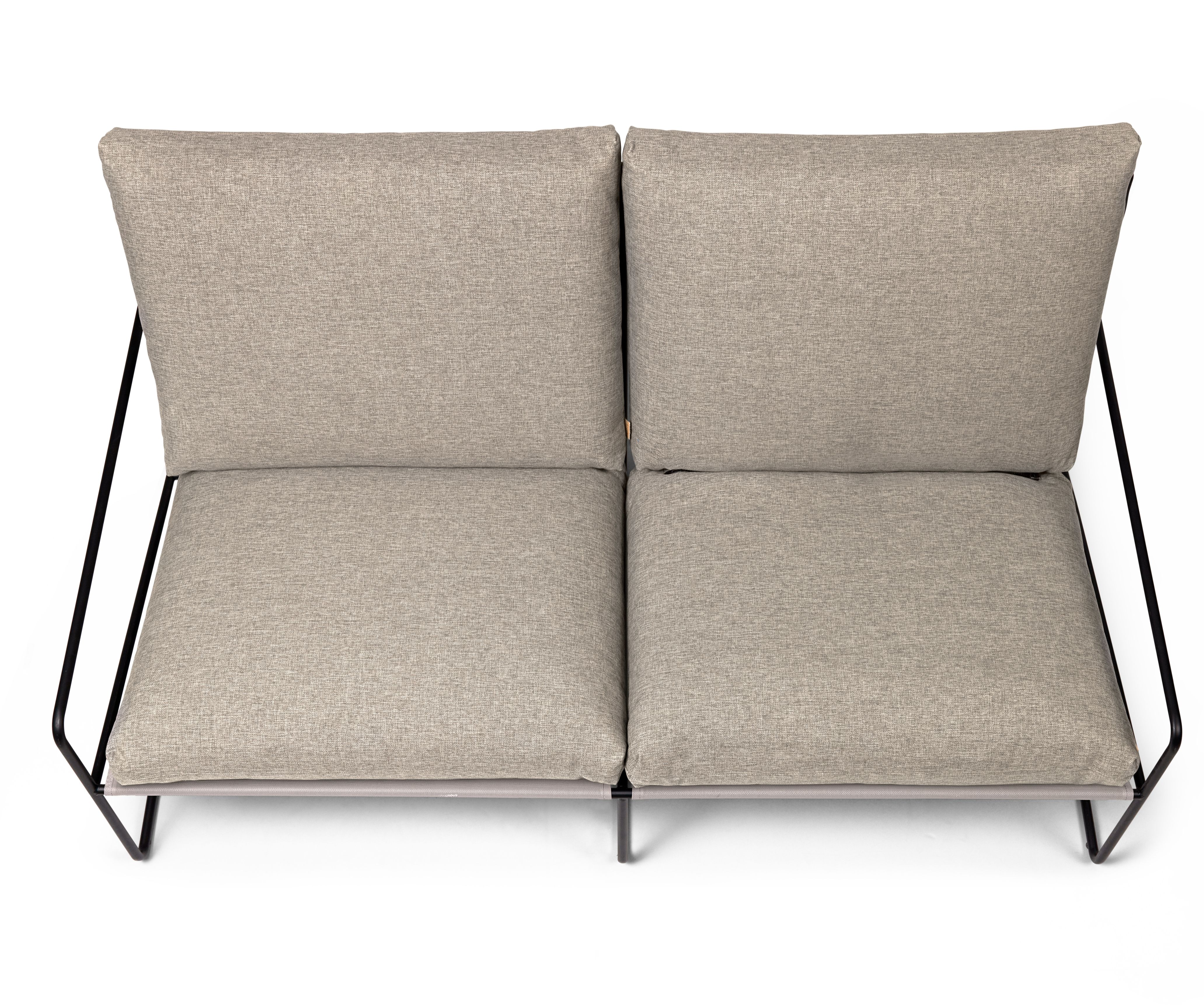Desert Outdoor Sofa Frame Black Ferm Living