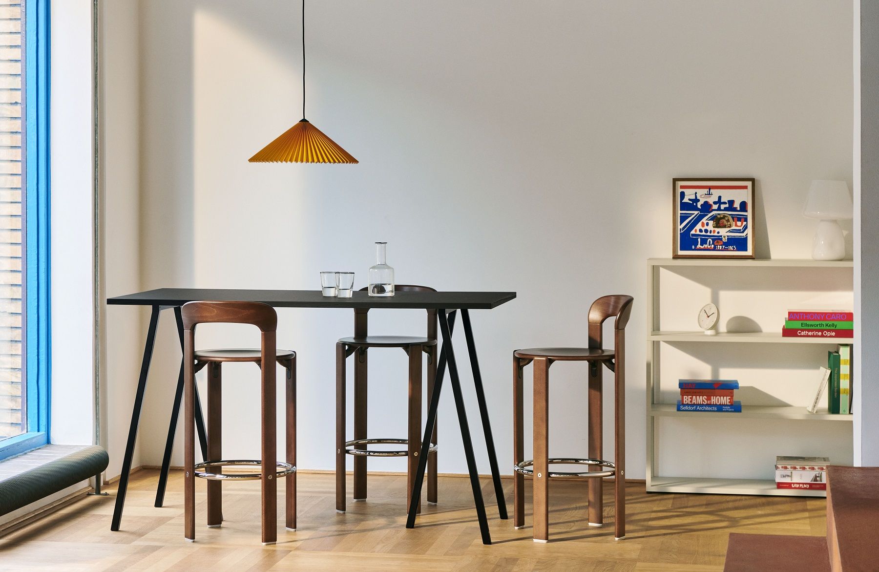 Loop Stand High Table Inclusive Support Table / Dining Table 160 Hay