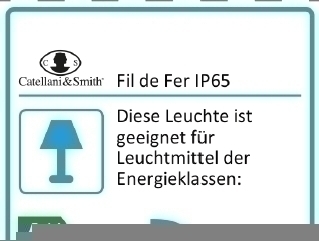 Fil de Fer IP65 LED outdoor floor lamp Catellani & Smith