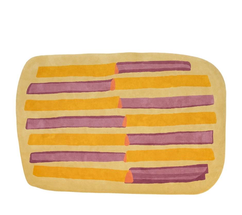 Parays Rug yellow-violett Kartell