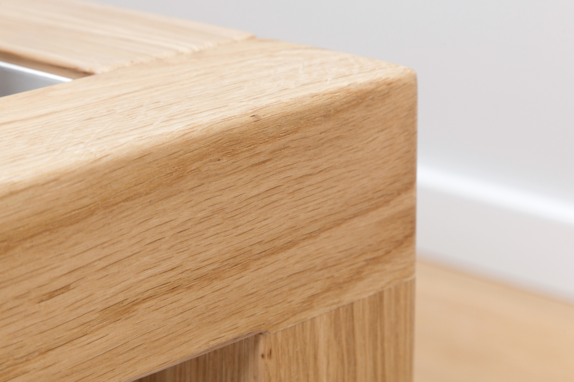 Pure bed solid oak 180 x 200 cm Hans Hansen