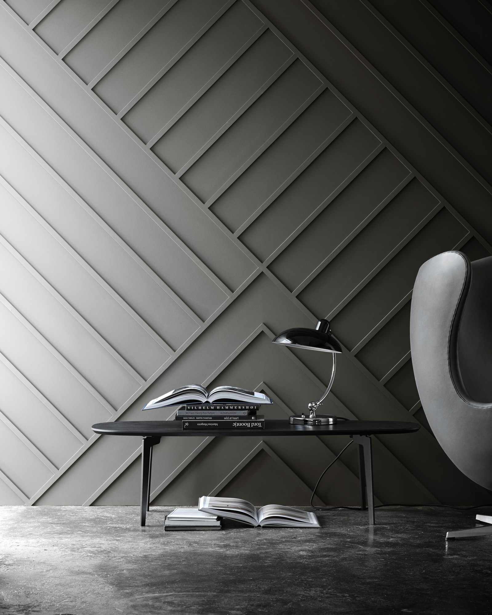 6631 T Luxus Table lamp KAISER idell Fritz Hansen white
