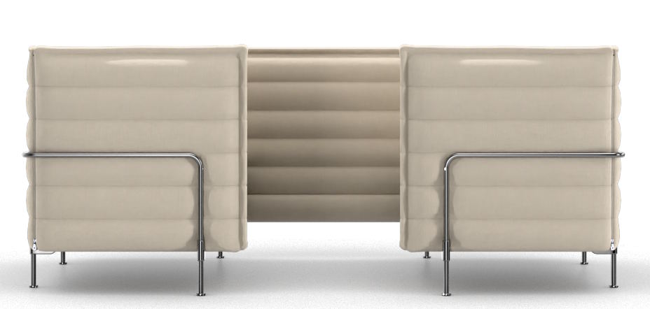 Alcove Cabin 2-seater lowback sofa Vitra