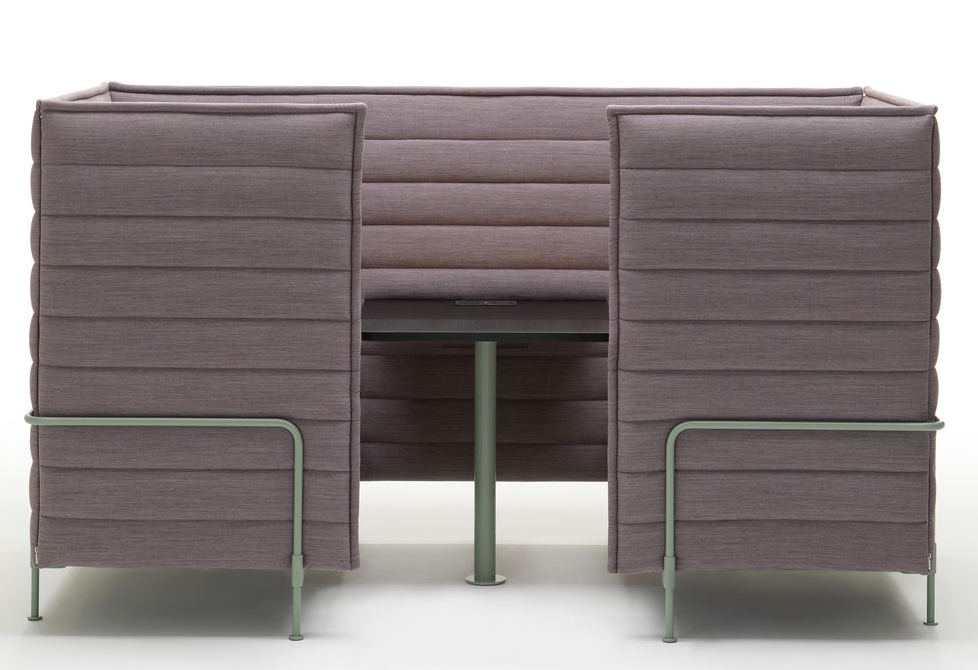 Alcove Cabin 2-seater highback sofa Vitra
