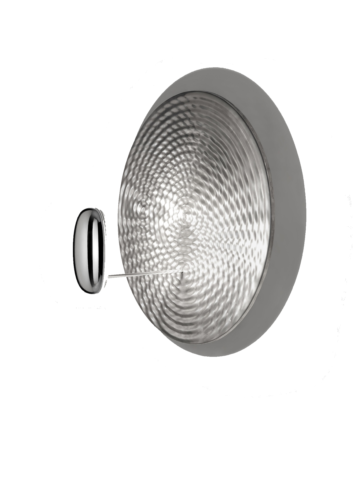 Droplet Mini LED Wall/Ceiling lamp polished chrome Artemide