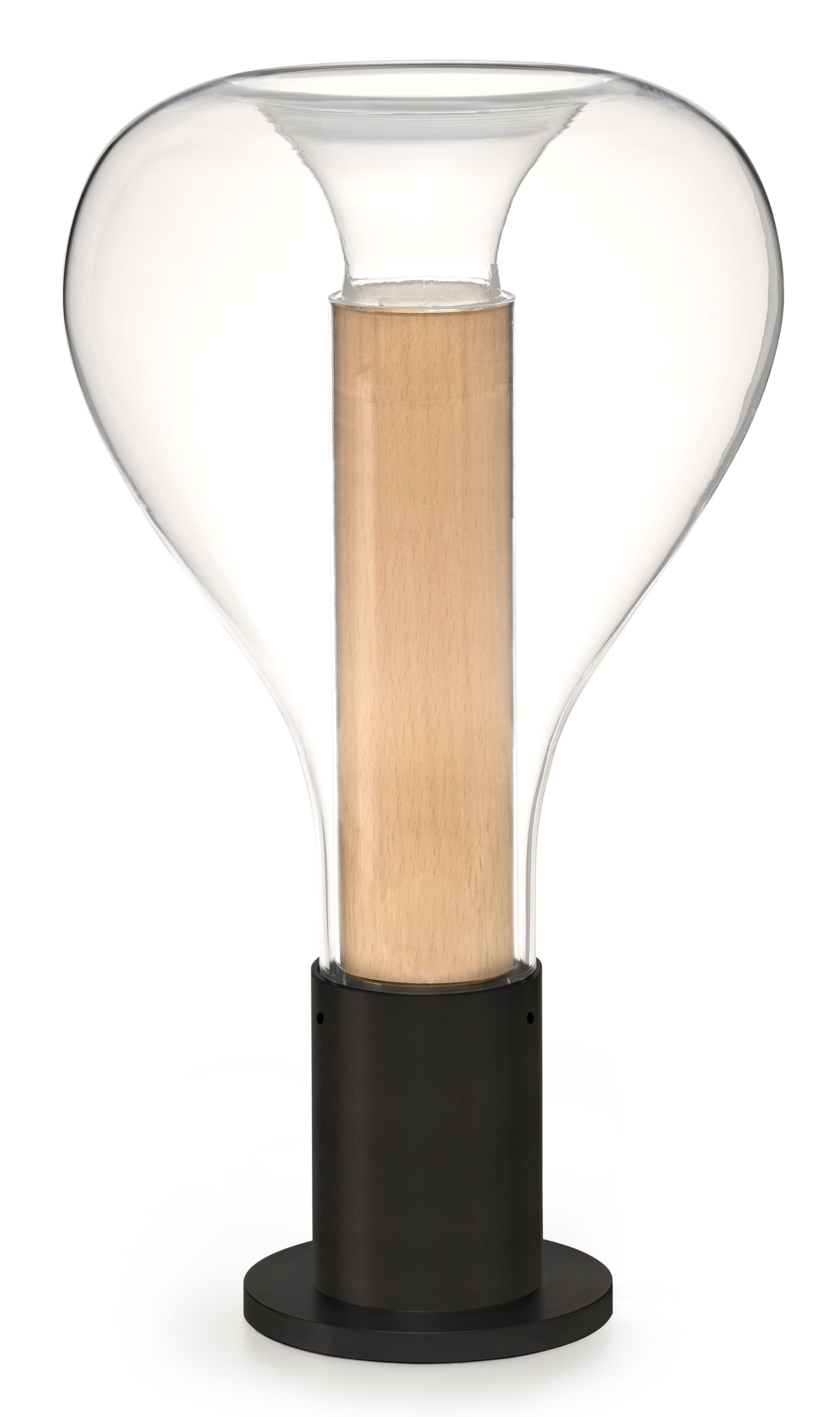Eris Table Lamp Black Base Beech LZF Lamps