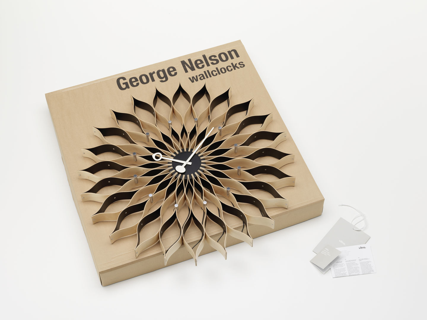 Sunflower Clock Wall Clock Vitra