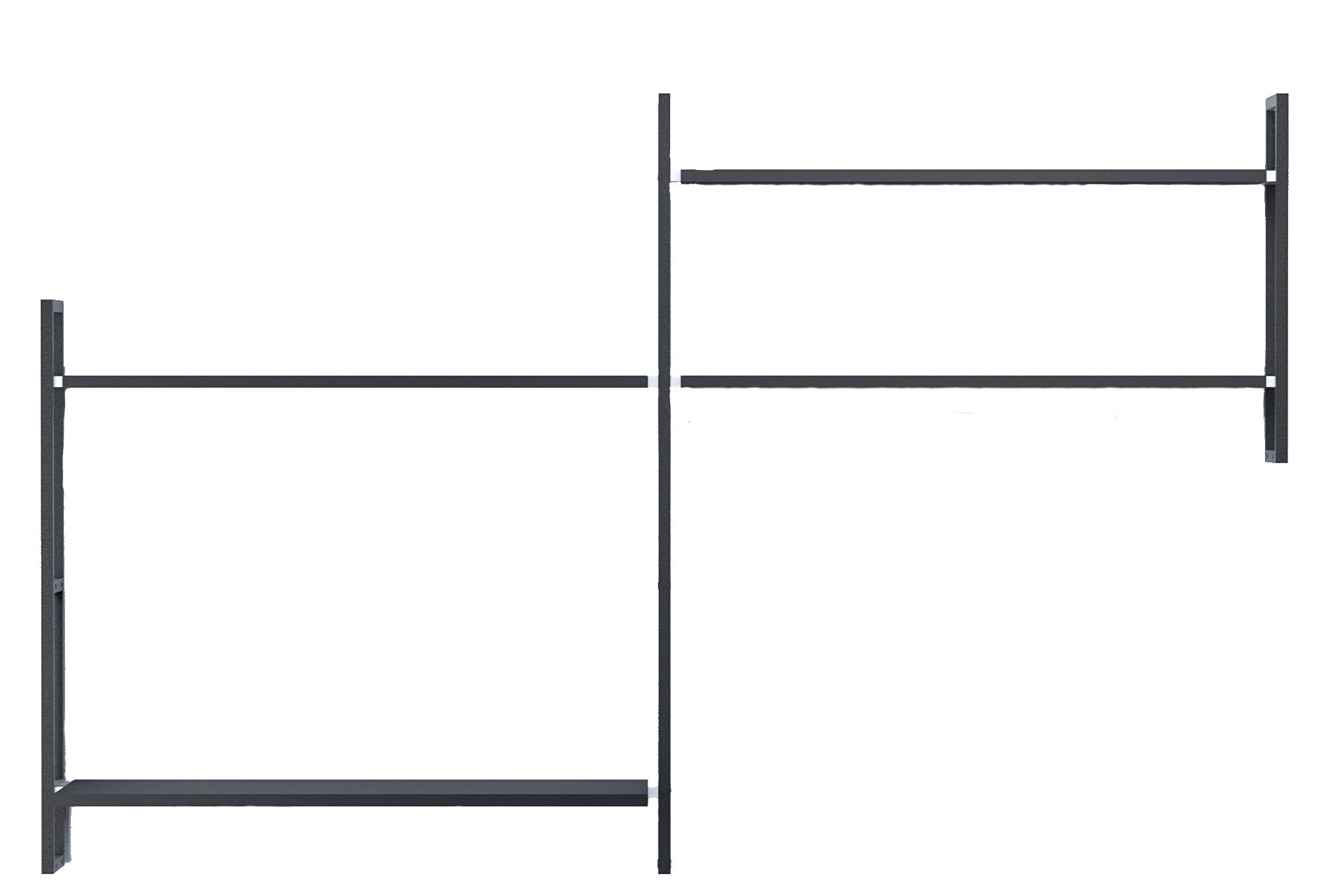 Wall shelf basic module E Oncono
