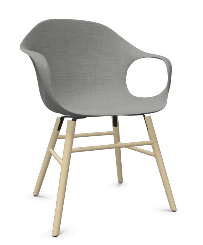 Elephant Chair wooden base Kristalia