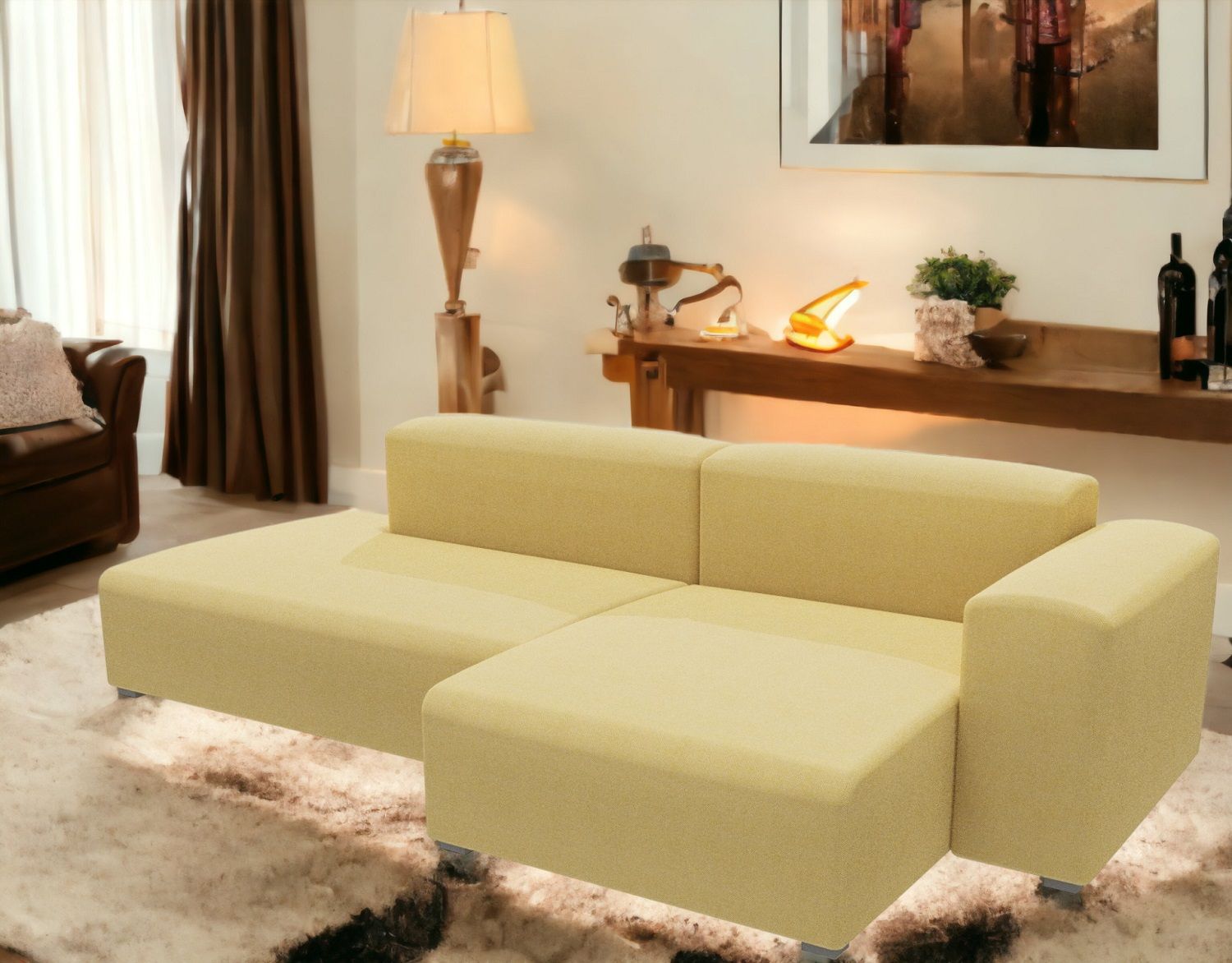 Mags Soft Sofa Low Armrest 2 1/2-Seater Combination 3 Hay 