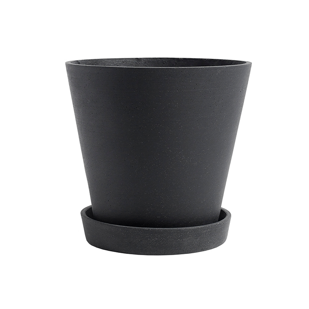 Flowerpot with Saucer XL Hay