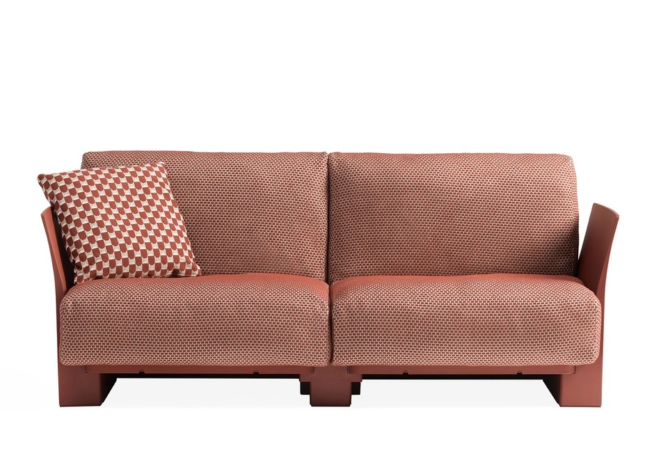 Pop Outdoor Monoblock Sofa 2-seater Kartell