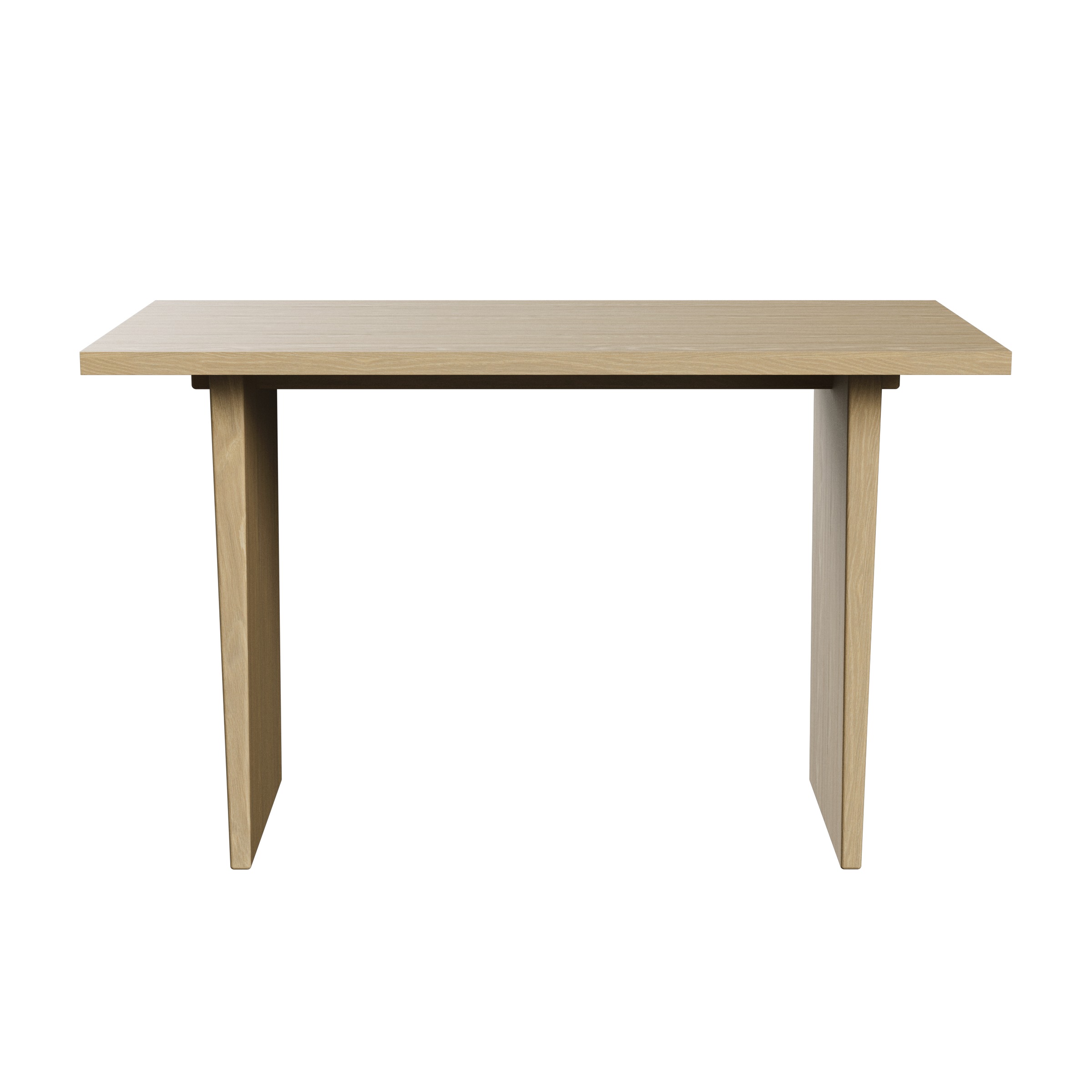 Private Desk Light Stained Oak Veneer Gubi