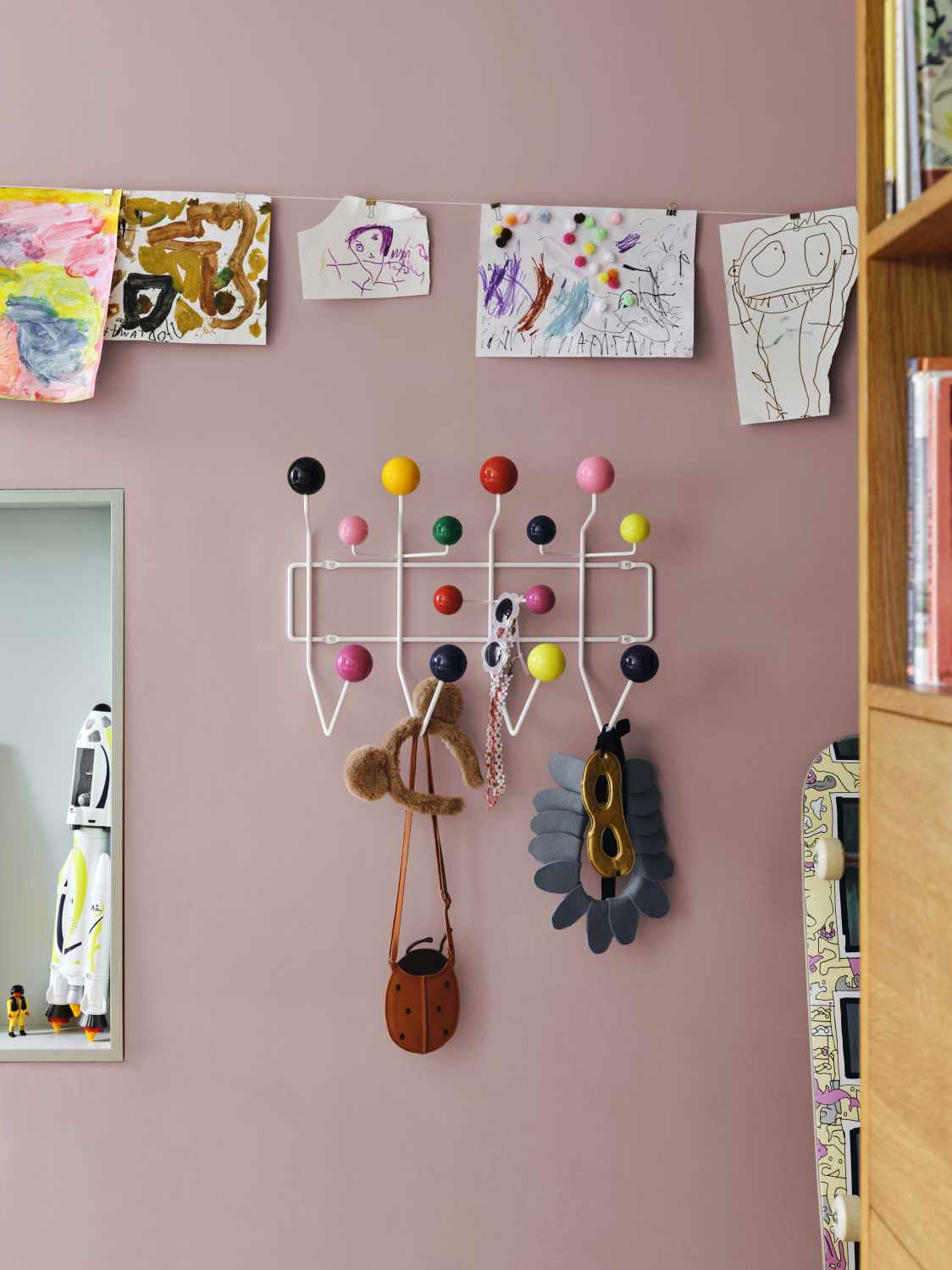 Eames Hang it all coat rack multicoloured Vitra NEW VERSION