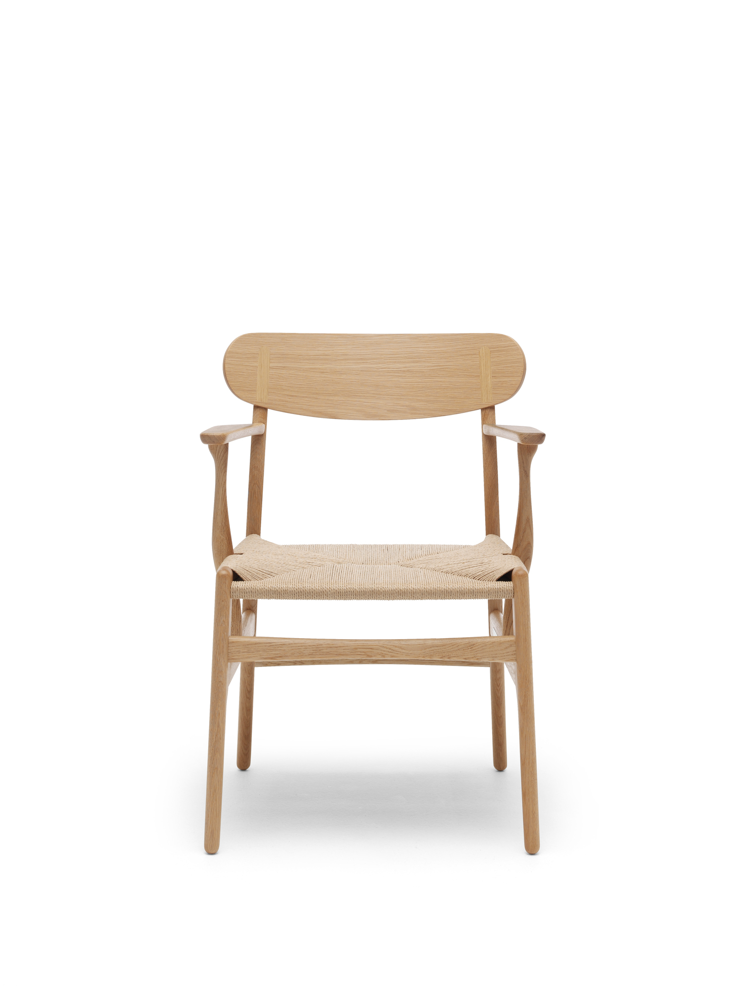 CH26 wooden chair Natural braid/Oak soaped Carl Hansen &amp; Søn