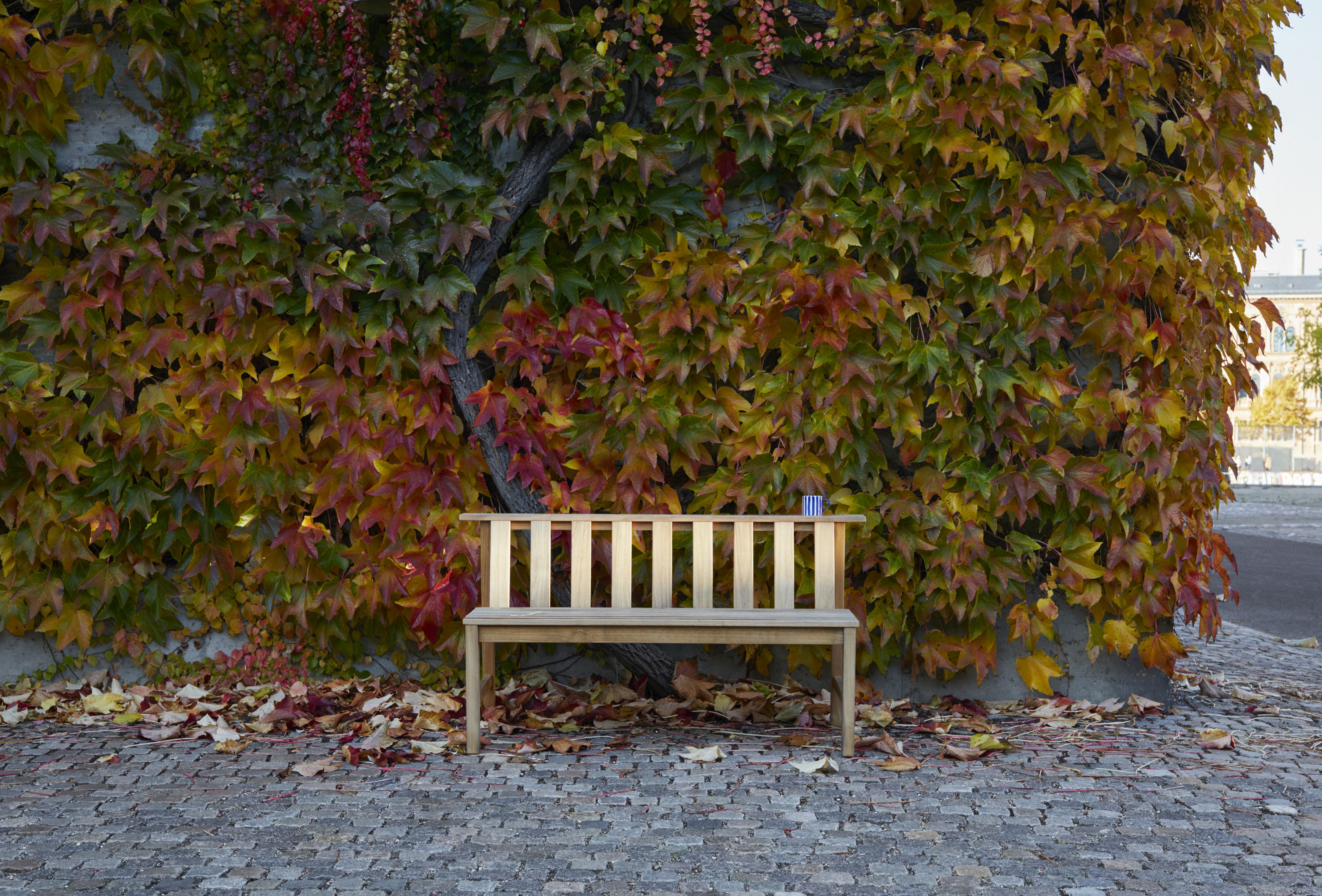 Cadence Bench Teak Outdoor Skagerak by Fritz Hansen