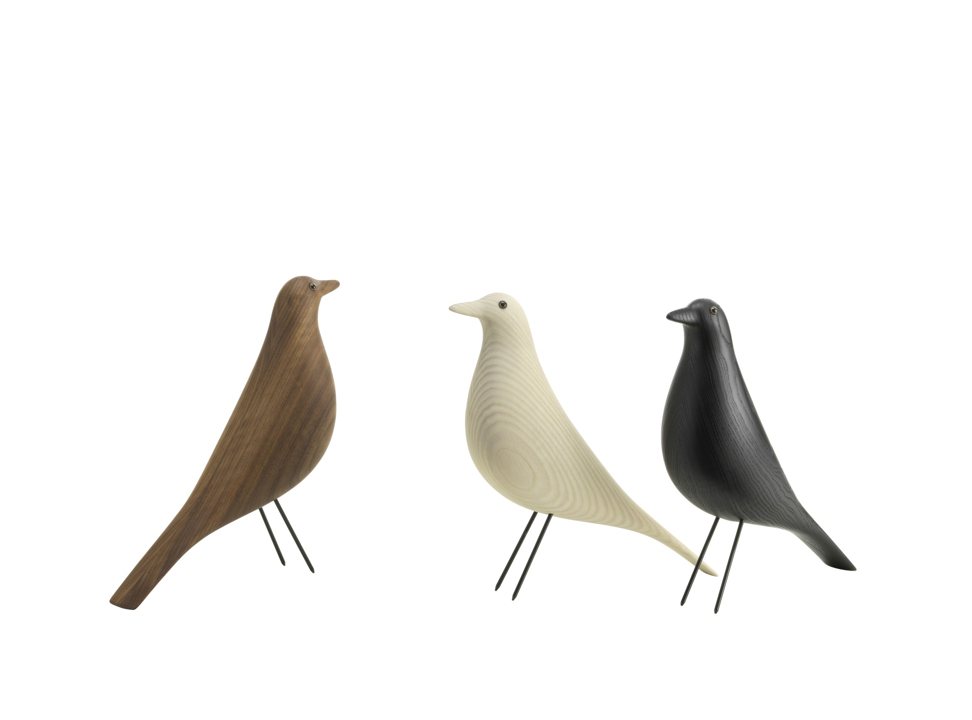 Eames House Bird Sculpture Walnut Vitra NEW VERSION