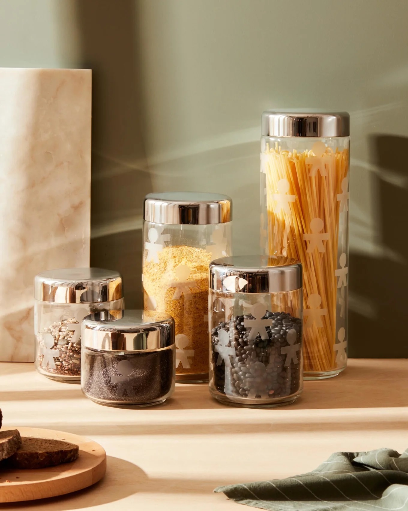 Girotondo kitchen jar AKK36 Alessi SINGLE PIECES