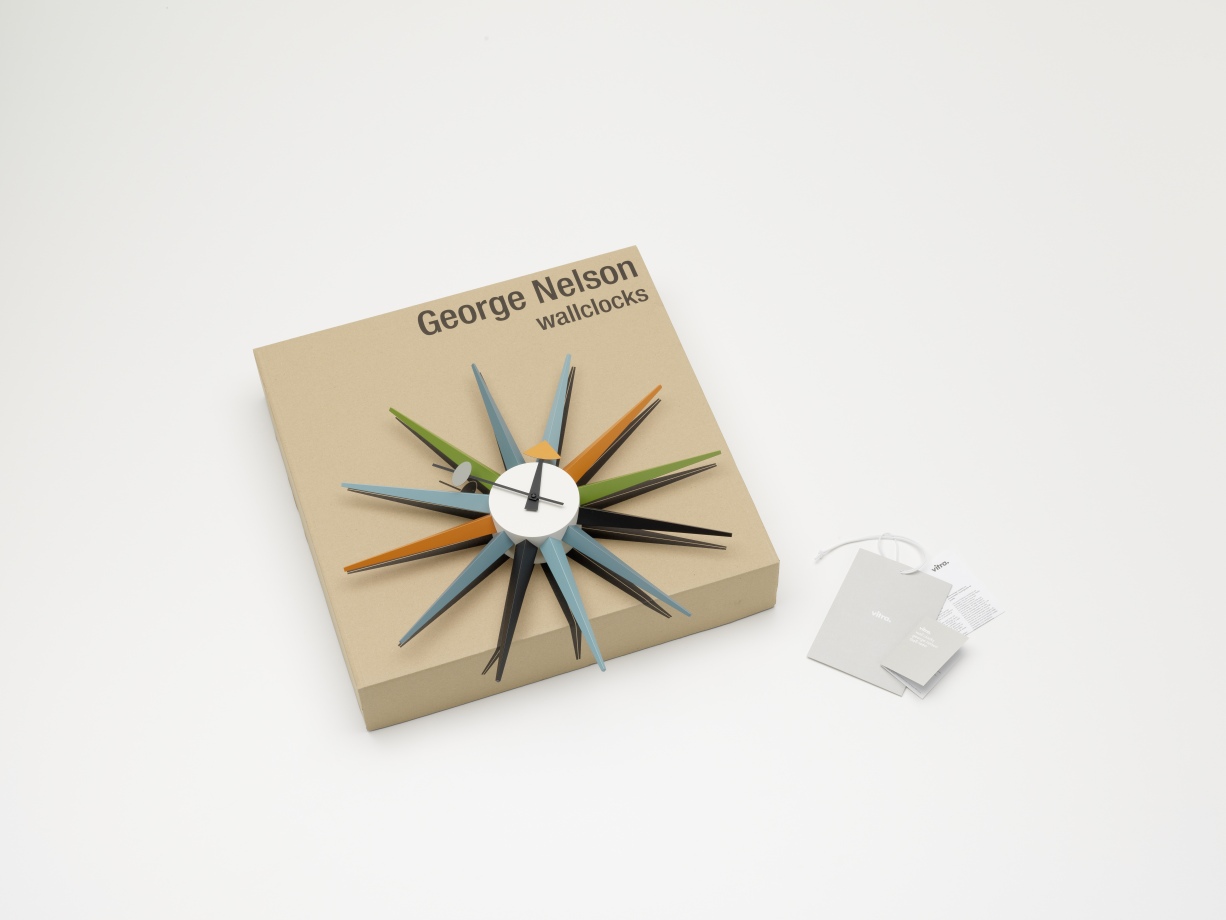 Sunburst Clock multi wall clock Vitra