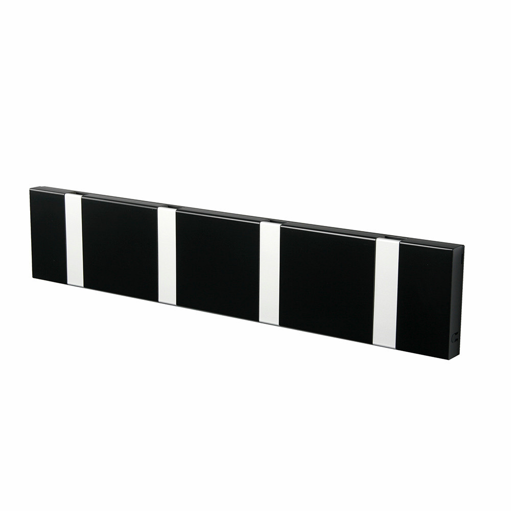 Knax Wardrobe 4 hooks black Loca