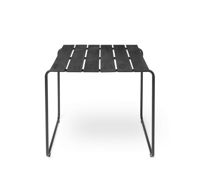 Ocean Table Outdoor Table 2 Persons Mater Black